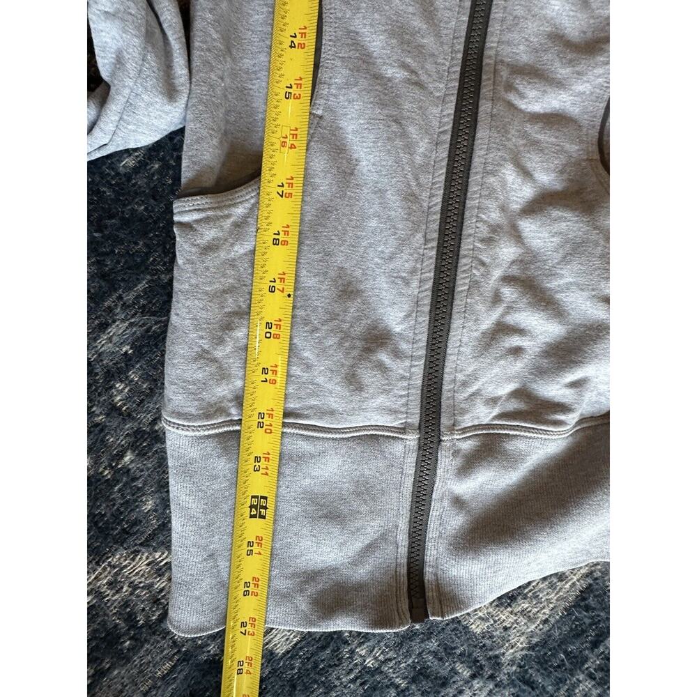 LULULEMON LIVE SIMPLY HOODIE HOODY JACKET II HEATHERED MEDIUM GREY SIZE 4 - Picture 7 of 8